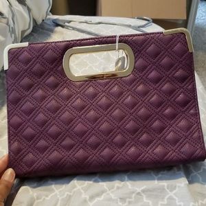 ❤ Charming Charlie Purple Clutch ❤